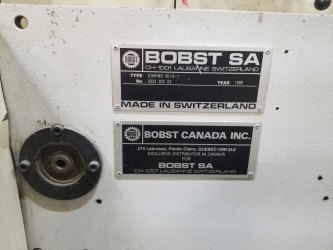 Bobst Domino 90/A-1 Straight Line